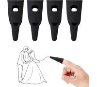 Pack of 4 Silicone Stylus Pens for Touch Screen, 5.3 x 2.2 cm, High Sensitivity and Precision Stylus Pens for iPad/iPhone/Android and All Touch Screens