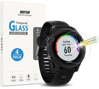 [Pack Of 4 Tempered Glass Screen Protectors Compatible With Garmin Forerunner 935, Screen Protector Films Compatible With Garmin Forerunner 935 [High Definition]
