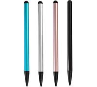 Pack of 4 Universal Capacitive Touch Screen Stylus, Stylus for All Tablets, Touch Screen Stylus for iPhone iPad Pro Mini Samsung Galaxy Surface Huawei Lenovo etc.