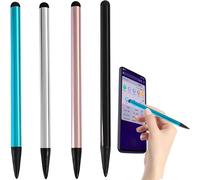 Pack of 4 Universal Capacitive Touch Screen Stylus, Stylus for All Tablets, Touch Screen Stylus for iPhone iPad Pro Mini Samsung Galaxy Surface Huawei Lenovo etc