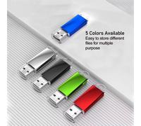 Pack of 5 64 GB USB Flash Drive 64 GB Pen Drive USB 2.0 Memory Stick 64 GB Thumb Drive for PC
