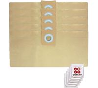 Pack Of 5 Dust Bags Compatible With Titan 16l 20l 30l 40l Vacuum Cleaner + Deodorant Tablets
