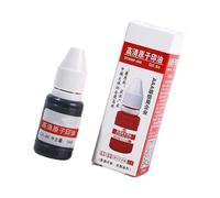 Pack of 5 Multifunctional Refill Inks for Stamps and Pad Inks Refill for Inking Date Stamp Scrapbooking 3 Color Stamp Inks