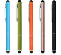 Pack Of 5 Stylus Pen For Iphone Samsung Galaxy Xiaomi Redmi Google Pixel Motorola Nothing Phone Tablets And All Touch Screens Blue Orange Green Gold Black