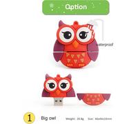 [Pack of 5 ] U-Disk USB Flash Drive 16 GB External Memory for Computer Silicone Cute Animals for Children Students Graduation Gift (Animals,16GB x 5pcs)