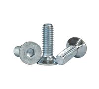 Pack of 50 Countersunk Hex Socket Head Screws,Full Thread,Countersunk Head Screws,Countersunk Screws,Stainless (M3 x 20)