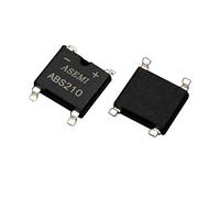 (Pack of 50pcs) ASEMI SMD Bridge Rectifier Diode 2A/1000V ABS210 for Adapter…