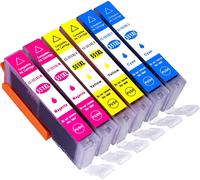 Pack Of 6 Compatible Xl Ink Cartridges Replacement For Canon Cli - 551 Xl For Pixma Ip7200 Ip7250 Ip8750 Ix6850 Mg5450 Mg5550 Mg5650 Mg5655 Mg6350 Mg6450 Mg6650 Mg711 00