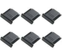 Pack of 6 Flash Shoe Protectors for Nikon Canon Olympus Pentax Fuji SLR Cameras