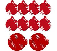 Pack Of 8 Replacement Adhesive Compatible With Pop Socket Holder, Vhb 3m Adhesive Car Magnetic Cell Phone Holder And 3.5cm Double Sided Adhesive Tape Foldable Base