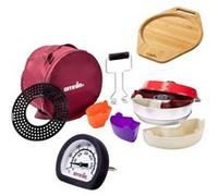 Pack OMNIA Four et accessoires + Thermomètre multifonctions + Dessous-de-plat en bambou