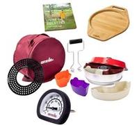 Pack OMNIA Four et accessoires + Thermomètre multifonctions + Dessous-de-plat en bambou + Livre de recettes