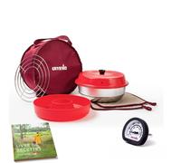 Pack OMNIA Four +Sac + 2 Maniques + Grille + Moule En Silicone + thermomètre multifonctions + livre