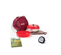 pack omnia four sac 2 maniques grille moule en silicone thermomètre multifonction G
