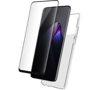 Pack Oppo Reno 8 Coque Transparente + Verre trempé Bigben