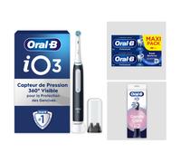 Oral-B iO 8006540730744 brosse à dents électrique Adulte Brosse à dents vibrante Noir