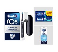 Oral-B iO 5 Noire Brosse à dents électrique avec brossette