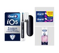 Oral-B iO 5 Noire Brosse à dents électrique avec brossette