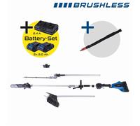 Pack Outil multifonctions 4 en 1 sans fil BC-MFH400-X - - SCHEPPACH 20V IXES Batterie 2.5Ah + chargeur 2.4A