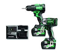 Pack outillage Hikoki 18V DS18DE + WR18DBDL2 avec 2 batteries 5Ah, chargeur et HitCase