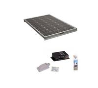 Pack ANTARION Panneau solaire 160W camping car + Kit de pose solaire avec régulateur de charge MPPT