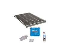 Pack Panneau solaire 160W camping car + Kit de pose solaire avec régulateur de charge Victron MPPT 2