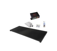 PACK ANTARION Panneau solaire All Black 130W + Régulateur MPPT 10A + Kit de pose Camping-car