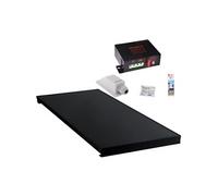 PACK Panneau solaire All Black 190W + Régulateur MPPT 15A + Kit de pose Camping-car