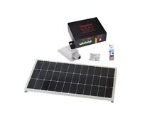 PACK Panneau solaire Monocristallin 120W + Régulateur MPPT 10A + Kit de pose Camping-car
