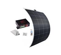 PACK Panneau solaire Souple 170W + Régulateur MPPT 20A + Kit de pose Camping-car