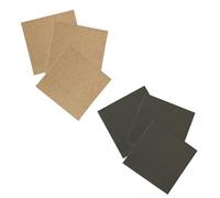 Pack Papier abrasif 6 Feuilles pour ponçage à l'eau et à Sec : Sintofer