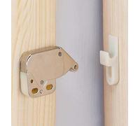 Pack Paquet de 4 System Système de verrouillage automatique à ressort Push-In Touch Lock Mini Tip Latch Cabinet Door Furniture Furniture Lock