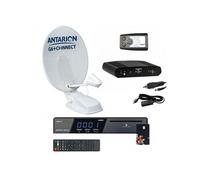 Pack Parabole Satellite Automatique 72cm Microperforée + Récepteur TNTSAT + Positionneur