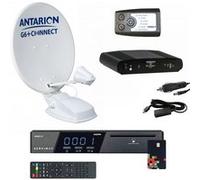 Pack Parabole Satellite Automatique 72cm + Récepteur TNTSAT HD + Positionneur