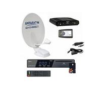 pack parabole satellite automatique 85cm microperforée récepteur tntsat hd positionneu