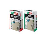 Pack PAREXLANKO - Joint spécial terrasse ton pierre - 25 kg - Colle spéciale terrasse hautes performances - 25 kg