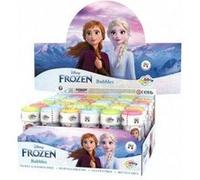 Pack Party Bubbles - Boite 36 Tubes Bulles De Savon 60 Ml Disney Frozen - Reine Des Neiges - Flacon Avec Jeu - Set Fete Enfant Et Carte