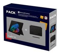 Pack PC 2 en 1 Microsoft Surface Pro 11ème Edition 13" Ecran tactile Qualcomm Snapdragon® X Elite 16 Go RAM 512 Go SSD Noir + Clavier Surface Pro Noir avec emplacement stylet + Stylet Surface Slim Pen