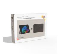 Pack PC Hybride 2 en 1 Microsoft Surface Pro 12'' Ecran Tactile Copilot+PC Snapdragon® X Plus 16 Go RAM 256 Go SSD Platine + Clavier Surface Pro Azerty