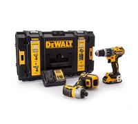 Pack perceuse à percussion DCD796 et visseuse à chocs DCF887 18V (2x2,0 Ah) - DEWALT DCK266D2
