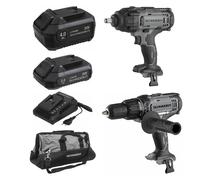 PACK PERCEUSE PERCU 50+CLE A CHOC+GRAND SAC+CHARGEUR+BATTERIE 4AH ET 2AH - SCHNEIDER ELECTRO - 50924