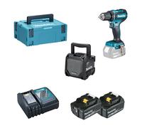 Pack perceuse-visseuse 18 V DDF485 + enceinte 12/18 V DMR202B MAKITA
