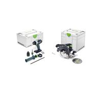 Pack perceuse visseuse à percussion TPC 18 + scie circulaire HKC 55 FESTOOL