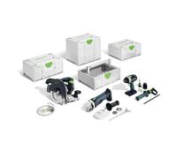 Pack perceuse visseuse à percussion TPC 18 + scie circulaire HKC 55 + meuleuse AGC 18 FESTOOL