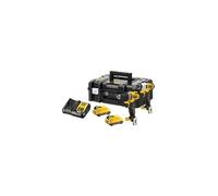 DeWalt Pack perceuse-visseuse à percussion + visseuse à chocs Brushless 12V Lithium 2x3Ah T-STAK II