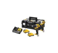 Pack perceuse visseuse à percussion + visseuse à chocs Brushless 12V Lithium 2x3.0Ah avec coffret T-STAK II DeWalt
