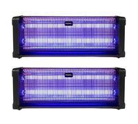 pack perel 2x destructeurs d'insectes electrique 40w antimoustique 230v 150m2 G