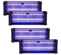 pack perel 4x destructeurs d'insectes electrique 40w antimoustique 230v 150m2 G