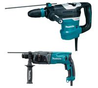 Pack perfo burineur MAKITA HR4013C SDS Max + HR2470 SDS Plus LOT0130