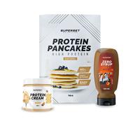 Pack Petit-Déj ¿ Pancakes Nature - Protein Cream Cookies + Zero Syrup Caramel